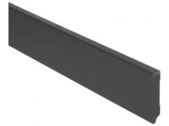 Moderne MDF Plint RAL9005 Gelakt Zwart