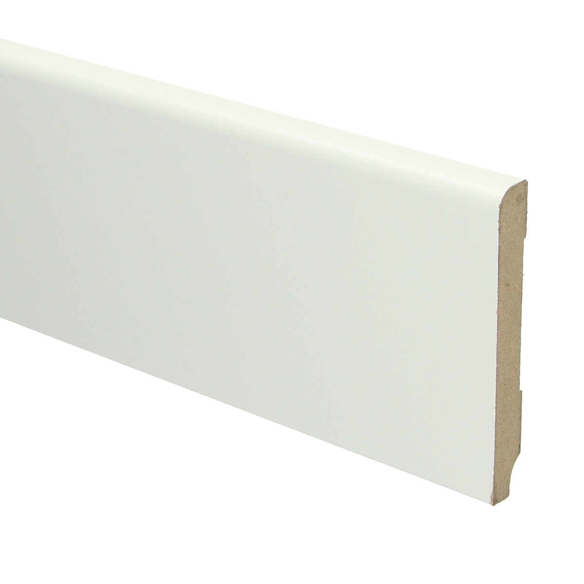 MDF Koloniale plint 90x12 wit voorgelakt RAL 9010