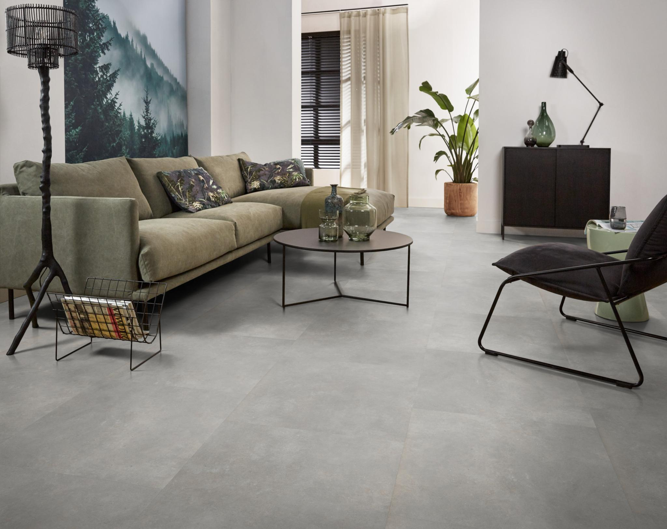 Ambiant Ceramo XL click SRC light grey Klik PVC