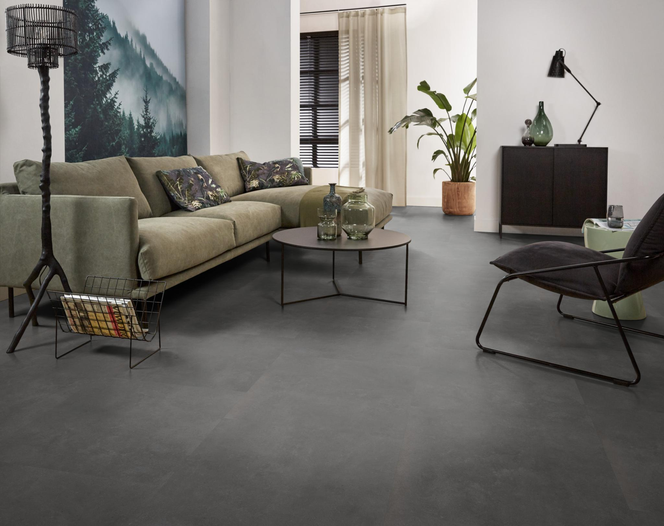 Ambiant Ceramo XL click SRC anthracite Klik PVC